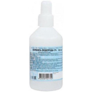 Экотекс перекись водорода раствор для наружного применения  3% 100мл дез ср-во