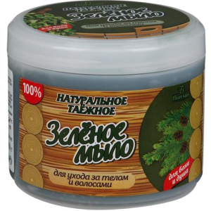 Флоресан мыло натуральное 450мл таежное зеленое д/бани и душа (ф-38)