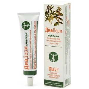 Диадерм крем-тальк для тела 75мл п/опрелостях