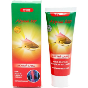 Лучикс акулий жир крем для тела 75мл акулий хрящ восстан.