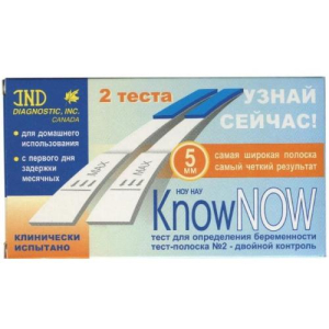 Кноу нау тест для определения беременности №2 5мм