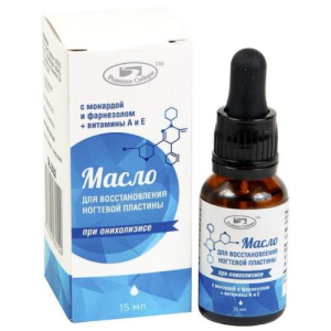Родники сибири масло 15мл для восстановления ногтевой пластины с монардой и фарнезолом