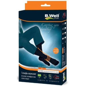 Би велл мед гольфы компрессионные плотн муж 2кл №5 /арт jw-127/ черн