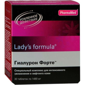 Леди-с формула таблетки №30 гиалурон форте