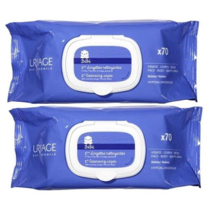 Урьяж беби салфетки влажные для детей №70х2 первые очищ