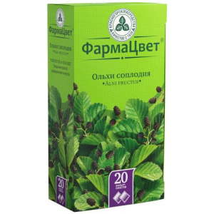 Ольхи соплодия сырье растительное измельченное 1,5г №20