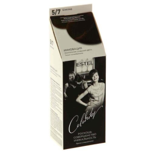Эстель селебрити крем-краска для волос 140мл т.5/7 шоколад