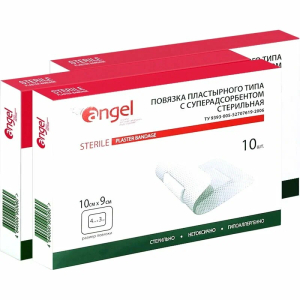 Эверс лайф повязка пластерного типа №10 пластырного типа суперабсорб 25смх10см