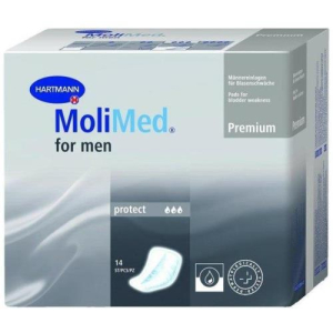 Молимед премиум протект прокладки урологические №14 муж /арт 1687057/