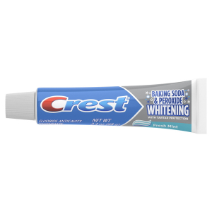 Крест зубная паста 161г baking soda & peroxide whitening with tartar