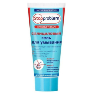 Стоппроблем гель для умывания 100мл салициловый