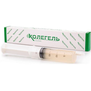 Колетекс колегель днк-л гидрогель 20г деринат + лидокаин