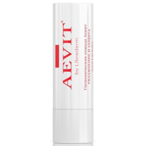 Либридерм аевит гигиеническая  помада для губ 4г увлажнение и защита