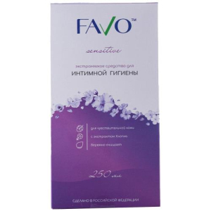 Фаво средство для интимной гигиены 250мл сенситив д/чувст кожи