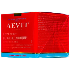 Либридерм аевит крем для лица 50мл возрождающий ночной