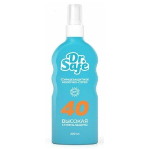 Доктор сейф молочко-спрей 200мл с/защит spf40