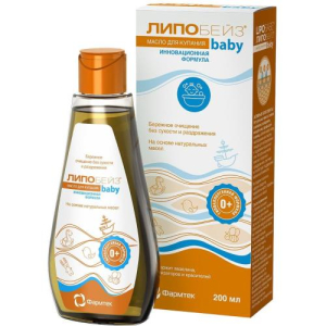 Липобейз беби масло д/купания 200мл 