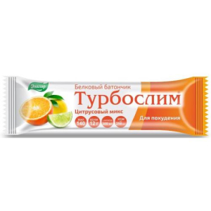 Эвалар турбослим батончик белковый 50г цитрусовый микс бад