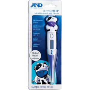 Эй энд ди термометр электронный dt-624 оригинал. дизайн корова Эй энд ди термометр электронный dt-624 оригинал. дизайн корова