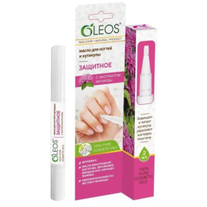Олеос масло для кутикулы и ногтей 2мл защитное с экстрактом монарды  [oleos]