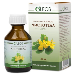 Олеос масло косметическое 30мл чистотела