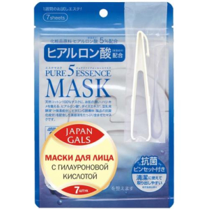 Джапан галс маска для лица №7 гиалуроновая кислота