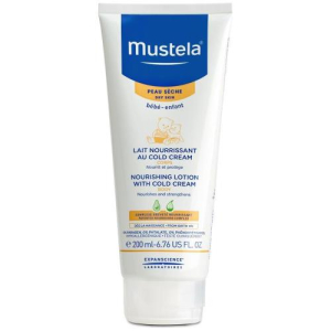 Мустела bebe молочко д/тела защитное с кольд-кремом 200мл. фл. [mustela]