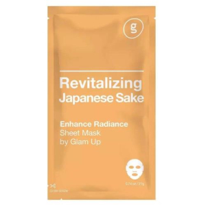 Глам ап маска для лица тканевая 21г с экстр японского саке восстан