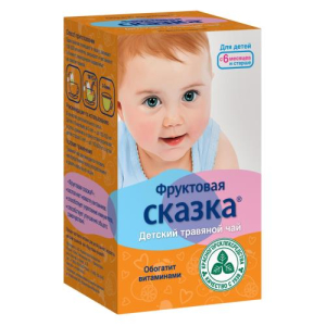 Фруктовая сказка чайный напиток 1,5г №20 д/детей