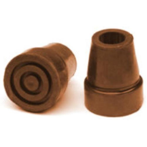 Насадка д/тростей костылей 19мм. коричн. /арт.10034/br/