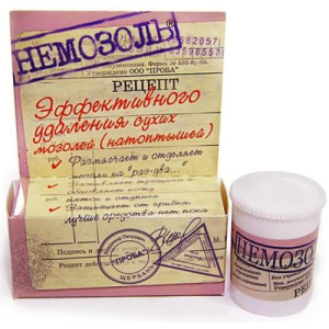 Немозоль ср-во косметическое 15г Немозоль ср-во косметическое 15г