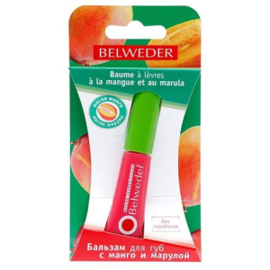 Бельведер бальзам для губ 7мл с манго и марулой
