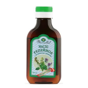 Мирролла репейное масло для волос 100мл целебные травы