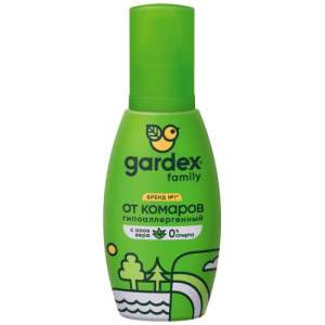Гардекс фэмили спрей 100мл от комаров алоэ вера