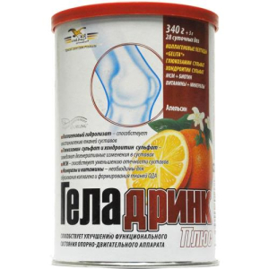Геладринк плюс порошок 340г апельсин бад