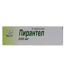 Пирантел таблетки 250мг №3/ипка