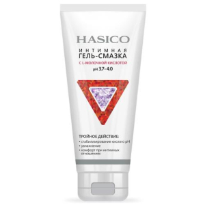 Хасико гель-смазка 100мл с l-молочн. кисл. ph 3,7-4,0