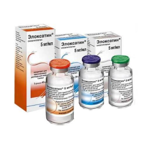Элоксатин концентрат для приготовления раствора для инфузий 5мг/мл 10мл №1