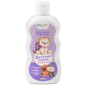 Олеос масло 200мл детское массажное