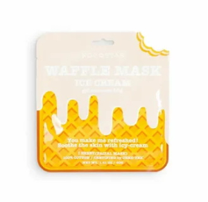 Кокостар маска для лица 25мл омолаж вафельная сливочное мороженое