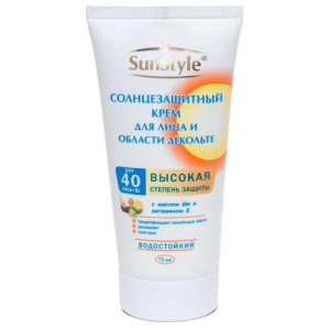 Косметика 21 век крем солнцезащ. д/лица декольте spf40 75мл.