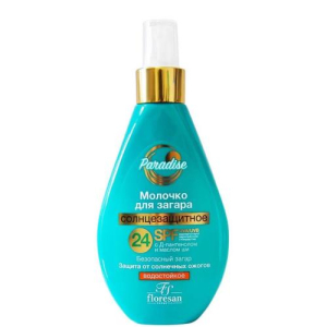 Флоресан пальмовый рай молочко для загара 160мл с/защит spf24 /арт ф-251/