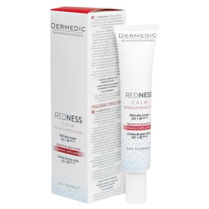 Дермедик реднес крем для лица 40мл дневной питат spf20