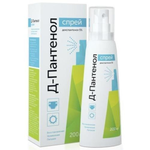 Д-пантенол 200мл. спрей /ядран/