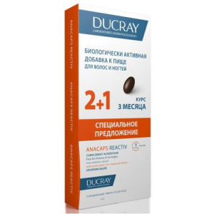 Дюкрэ анакапс реактив капсулы №30х3 д/волос и кожи головы