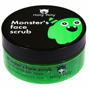 Холли Полли скраб-желе для лица 150мл. Monster's Face Scrub