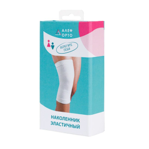 Алеф премиум наколенник эластичный р xl /арт колэ/