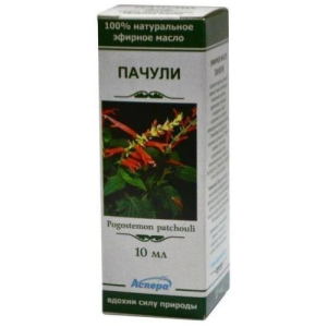 аспера масло эфирное 10мл пачули  [aspera]