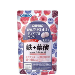 Орихиро железо с витаминами таблетки жевательные 500мг №120