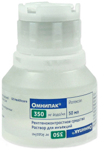 Омнипак раствор для инъекций 350мг йода/мл 100мл №1